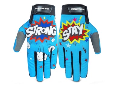 Stay Strong "Pow" Gloves - Teal