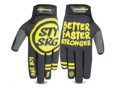 Stay Strong "Rough BFS" Gloves - Black/Yellow