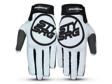 Stay Strong "Staple 3" Gloves - White
