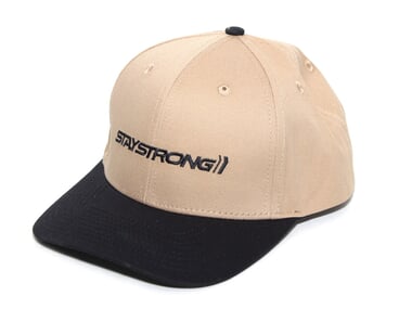 Stay Strong "Staple Snapback" Cap - Black/Tan