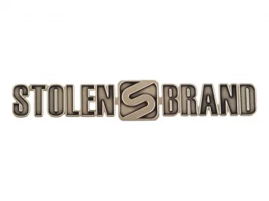 Stolen BMX "Badge Flat" Top Tube Badge