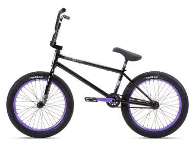 Stolen BMX "Sinner FC XLT LHD" BMX Rad - Freecoaster | Black/Lavender | LHD