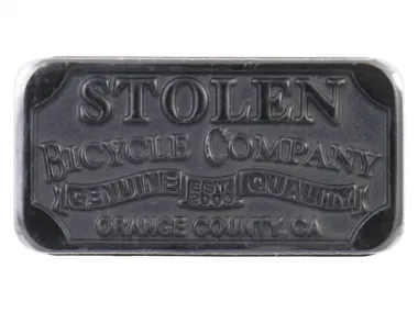 Stolen BMX "Small Crest Flat" Top Tube Badge