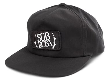 Subrosa Bikes "Bold Patch Snapback" Kappe - Black