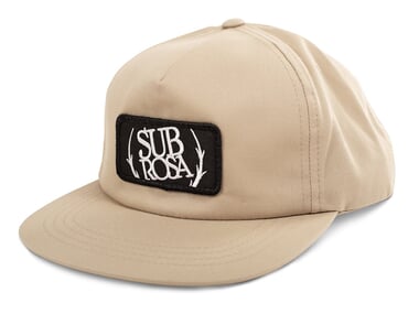 Subrosa Bikes "Bold Patch Snapback" Cap - Khaki