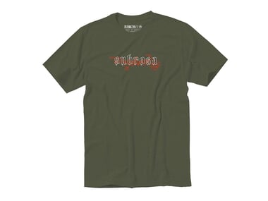 Subrosa Bikes "Knife Fight" T-Shirt - Army Green