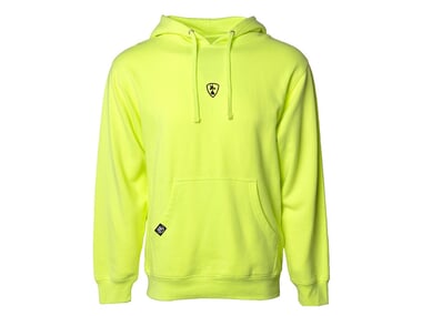 Subrosa Bikes "Shield" Hooded Pullover - Safety Yellow
