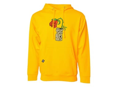Subrosa Bikes "Trashed Can" Hooded Pullover - Gold Yellow