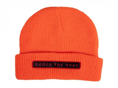 Subrosa Bikes "Under The Rose" Beanie Mütze - Neon Orange