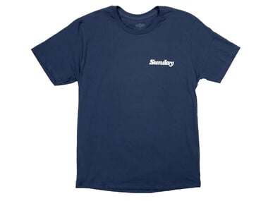 Sunday Bikes "Bone Grill" T-Shirt - Blue