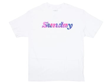 Sunday Bikes "Classy" T-Shirt - White/Galaxy