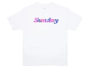 Sunday Bikes "Classy" T-Shirt - White/Galaxy