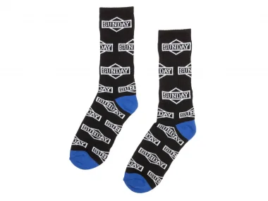 Sunday Bikes "Cornerstone All-Over Crew" Socks