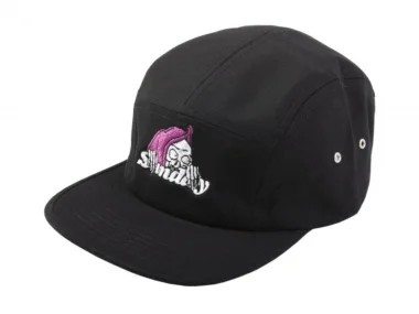 Sunday Bikes "Creepy 5-Panel Camper" Cap - Black