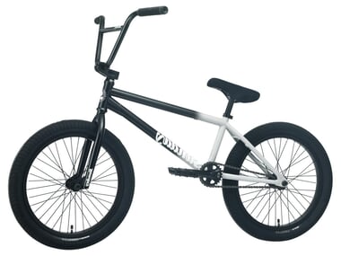 Sunday Bikes "Forecaster LHD Broc Raiford" 2022 BMX Rad - Black-Grey Fade | Freecoaster | LHD