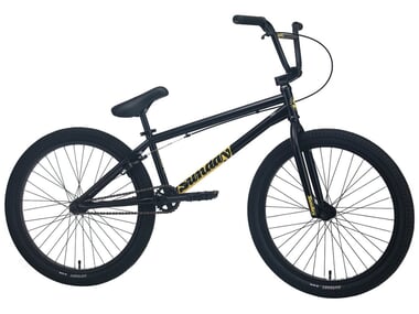Sunday Bikes "Model C 24" 2023 BMX Cruiser Bike - Gloss Black | 24 Inch