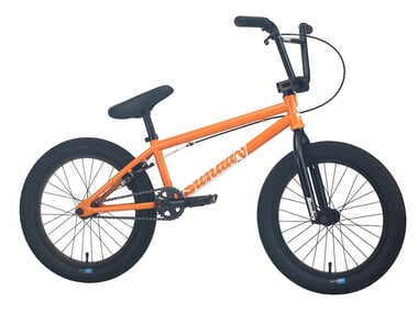 Sunday Bikes "Primer 18" 2023 BMX Bike - 18 Inch | Gloss Orange Soda