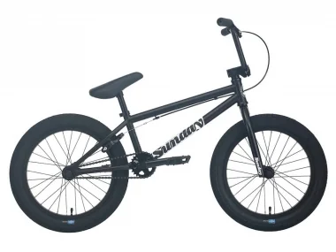 Sunday Bikes "Primer 18" 2023 BMX Bike - 18 Inch | Matte Black