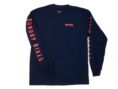 Sunday Bikes "Winners Wreath" Longsleeve - Navy