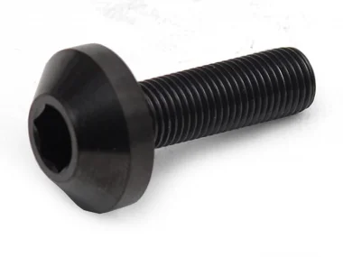 TLC Bikes "Metric Titanium 10mm (3/8") Female" Naben Schraube