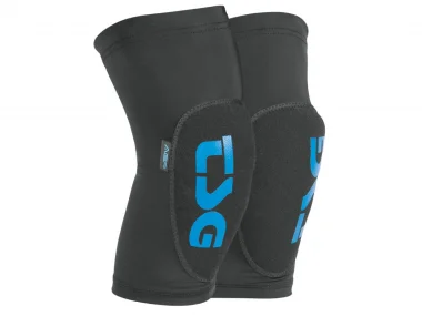 TSG "2nd Skin A" Knee Pads - Black/Arctic Blue