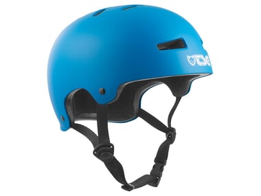 TSG "Evolution Solid Colors" BMX Helmet - Satin Dark Cyan / Black EPS