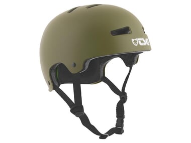 TSG "Evolution Solid Colors" BMX Helmet - Satin Olive