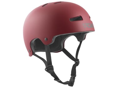 TSG "Evolution Solid Colors" BMX Helm - Satin Oxblood