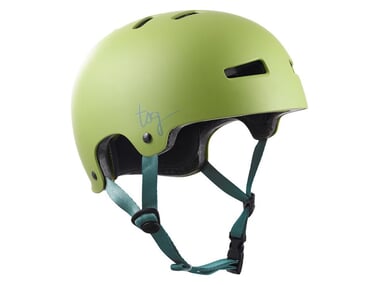TSG "Evolution Women Solid Color" BMX Helm - Satin Calla Green
