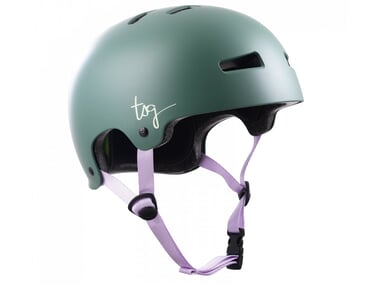 TSG "Evolution Women Solid Color" BMX Helm - Satin Foliage Green