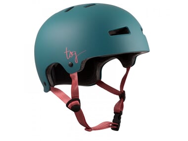 TSG "Evolution Women Solid Color" BMX Helmet - Satin Ocean Depths