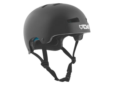 TSG "Evolution Youth Solid Color" BMX Helmet - Satin Black