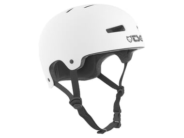 TSG "Evolution Youth Solid Color" BMX Helm - Satin White
