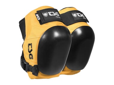 TSG "Force III" Knee Pads - Yellow Ochre