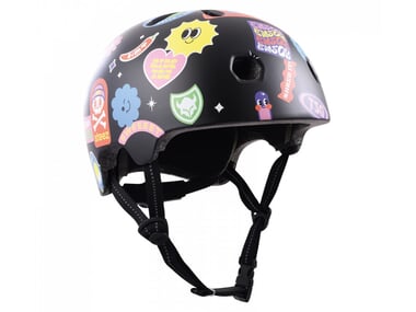 TSG "Meta Graphic Design" BMX Helmet - Happy Sticker