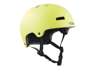 TSG "Nipper Maxi Solid Color" BMX Helmet - Satin Acid Yellow