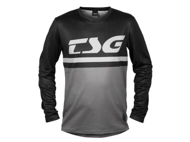 TSG "Plain Jersey" Longsleeve - Black-Grey