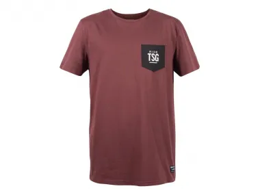 TSG "Pocket Heather" T-Shirt - Oxblood