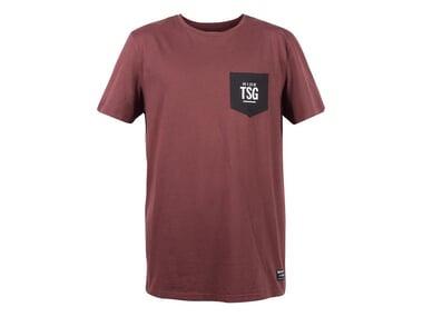 TSG "Pocket Heather" T-Shirt - Oxblood