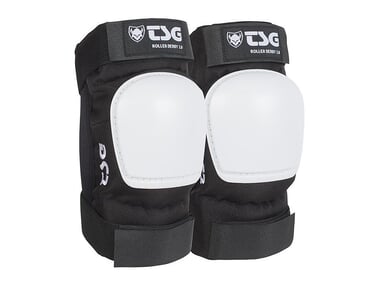 TSG "Roller Derby 3.0" Elbow Pads - Black/White