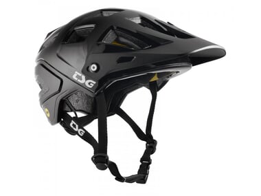 TSG "Scope MIPS Solid Color" Trail MTB Helmet - Gloss Black