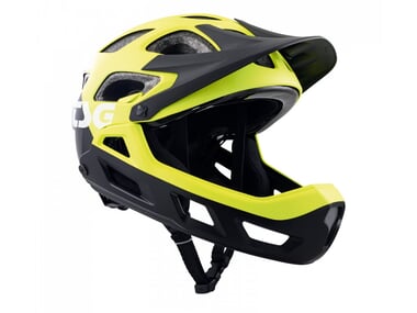 TSG "Seek Youth FR Graphic Design" Helm - Flow Black-Yellow