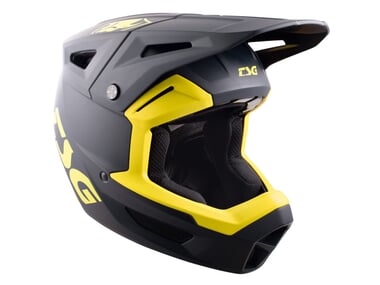 TSG "Sentinel Solid Color" Fullface Helm - Satin Blue Yellow