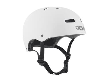 TSG "Skate/BMX Solid Colors" BMX Helmet - Injected White