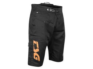 TSG "Worx" Kurze Hose - Black/Orange