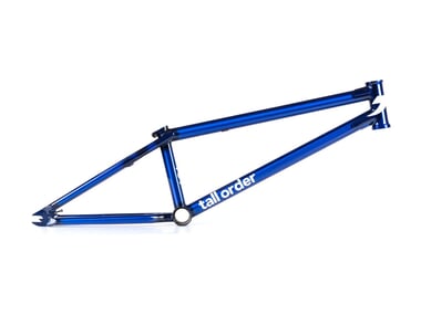 Tall Order "187 V3" 2023 BMX Frame - Reilly Translucent Blue
