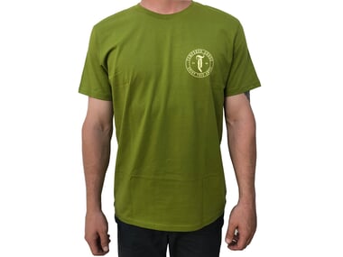 Tempered Bikes "Enjoy This" T-Shirt - Olive Green