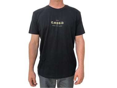 Tempered Bikes "OLD English" T-Shirt - Black