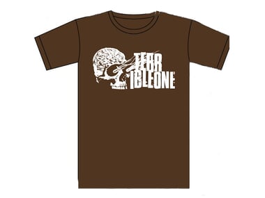Terrible One "Brainskull" T-Shirt - Brown