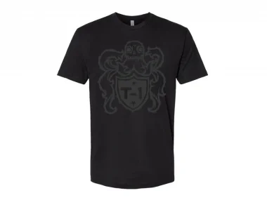 Terrible One "Crest" T-Shirt - Black/Gray